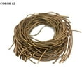 thumbnail image 1 of Aumni Crafts Zardosi Flexible Smooth 1mm French Bullion Wires (Pack of 0.85 OZ / 25 Grams) [Antique Brown Color] Spring Dabka Copper Metallic Thread for Embroidery and Jewelry Making, 1 of 1