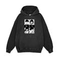 thumbnail image 1 of Aumori Bosrosh hoodie for men and women vintage distressed unisex fashion casual streetwear sweatshirt, 1 of 6