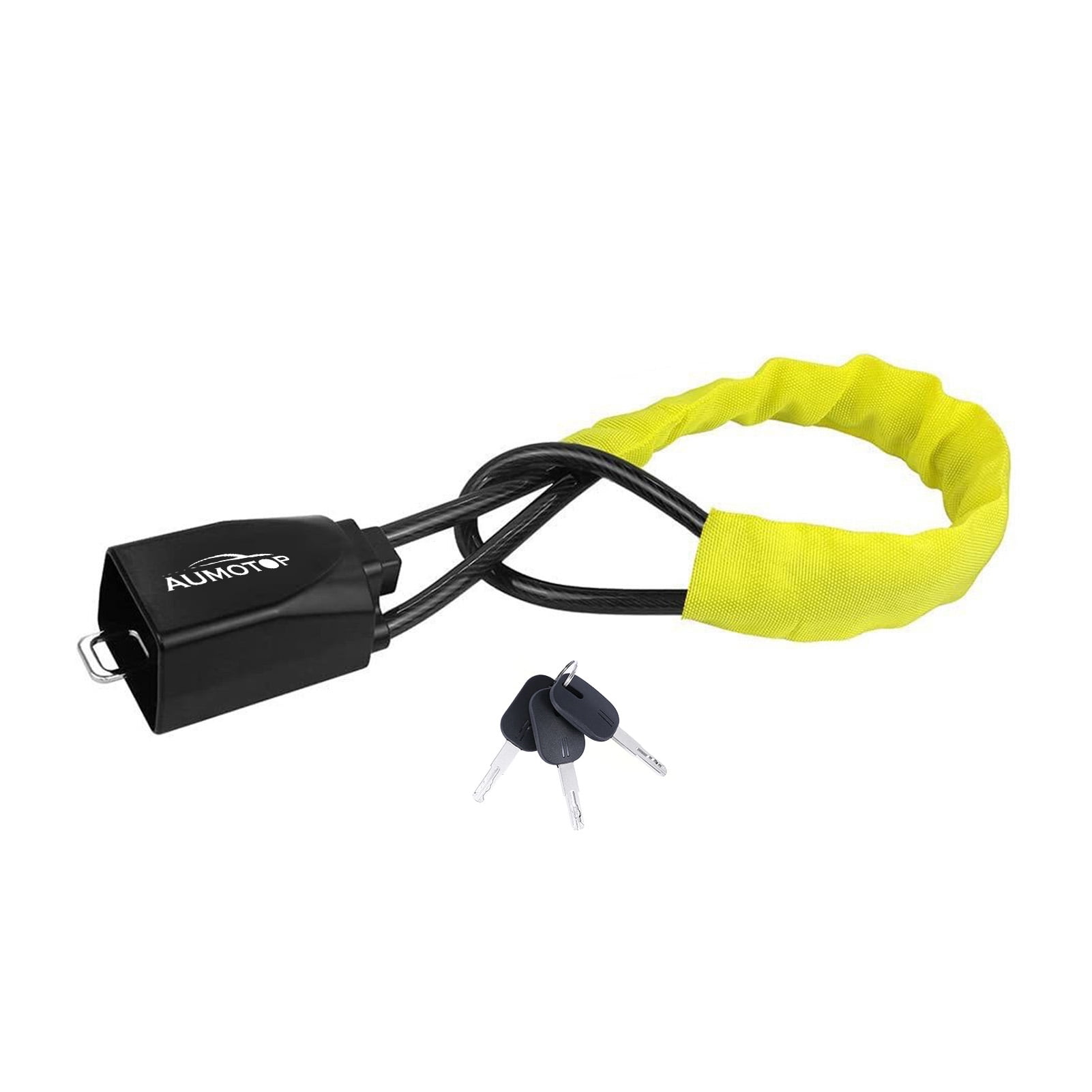 Aumotop Steering wheel lock,Van Cart Lock Universal Seat Device 3 Car