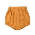 thumbnail image 1 of Aunavey Baby Girls Boys Cotton Linen Blend Cute Bloomer Shorts Loose Harem Shorts, 1 of 6