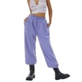 thumbnail image 1 of Aunavey Cinch Bottom Sweatpants for Women with Pockets High Waisted Athletic Jogger Pants, 1 of 8
