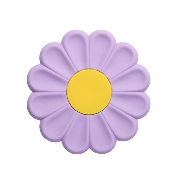 Aunavey Daisy Shape Pot Holder Trivet Mat, Non-Slip and Heat-Resistant