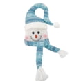 thumbnail image 1 of Aunavey Light-up Snowman Head for Christmas Decor, Fluffy Snowman with Sparkling Lights, 1 of 5