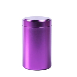 1.4 oz Round Aluminum Cans Tin Can Screw Top Metal Lid Containers 40ml  12pcs 