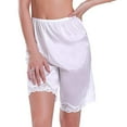 thumbnail image 1 of Aunavey Pettipants for Women Half Slip Culotte Shorts Split Skirt Lace Snip 4” Inseam, 1 of 3
