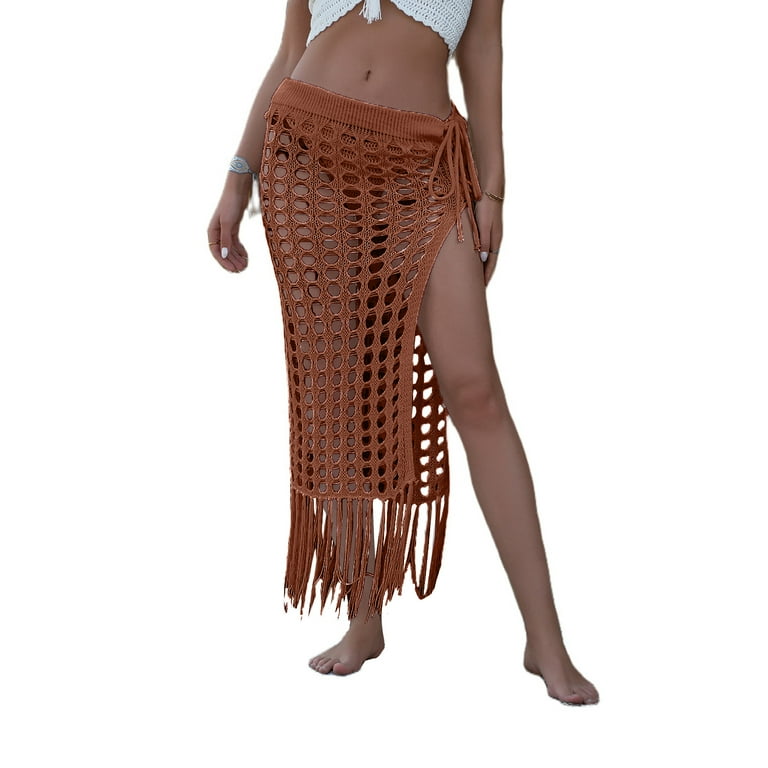 Sexy Solid Tassel Hollowed Out O Neck Wrapped Skirt Dresses(3 Colors) Sexy Solid Tassel Hollowed Out O Neck Wrapped Skirt Dresses(3 Colors)