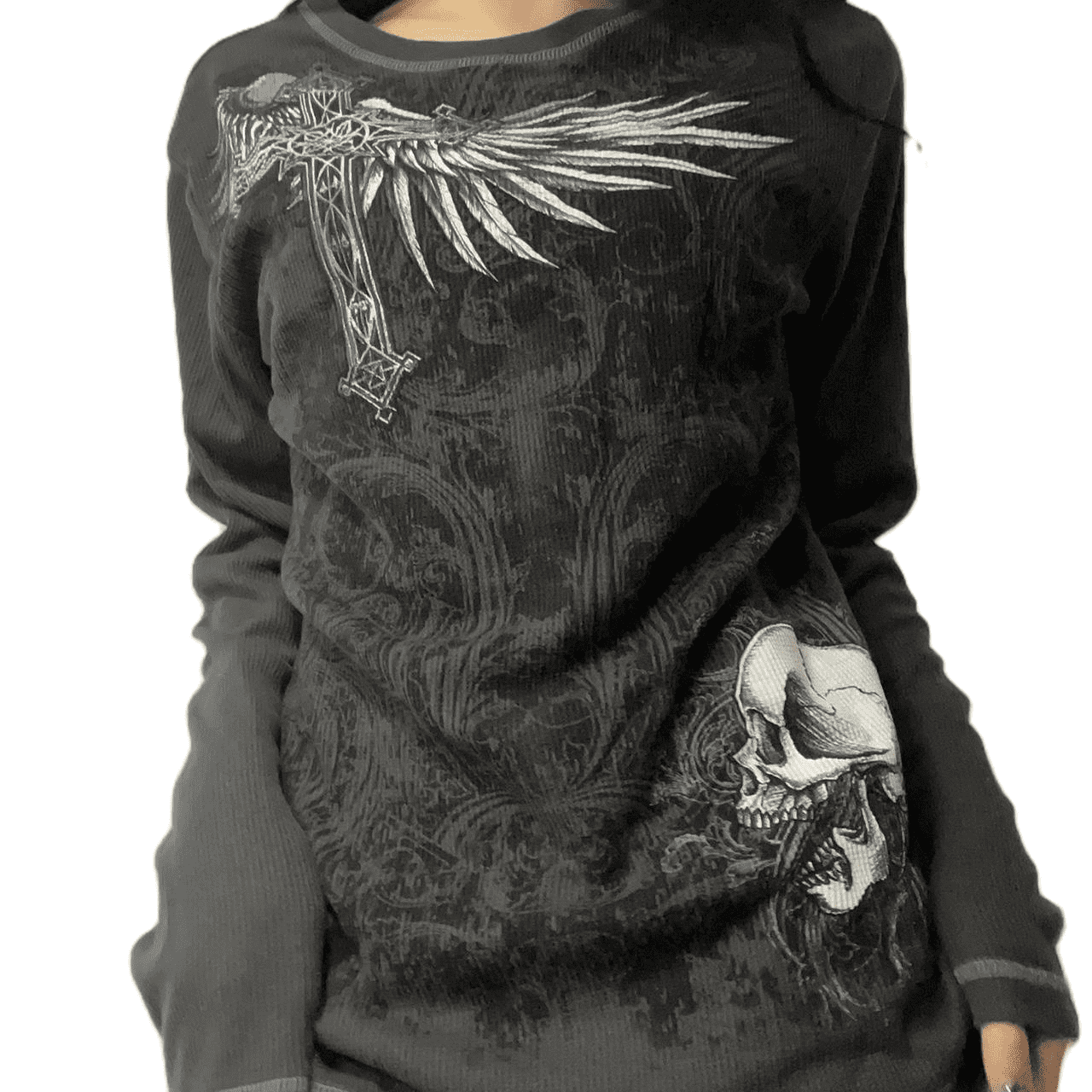 Aunavey Women Teen Girls Fairy Grunge Top Y2k Long Sleeve Baggy Sweatshirt Graphic Tee Vintage Streetwear T-Shirt Aunavey Women Teen Girls Fairy Grunge Top Y2k Long Sleeve Baggy Sweatshirt Graphic Tee Vintage Streetwear T-Shirt