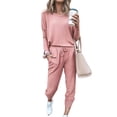 thumbnail image 1 of Aunavey Women's 2 Piece Tracksuit Sport Outfits Long Sleeve Tops and Pants Set Sweatsuits, 1 of 7