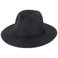 thumbnail image 1 of Aunavey Womens UPF 50+ Wide Brim Panama Straw Hat Foldable Fedora Beach Sun Hat, 1 of 2