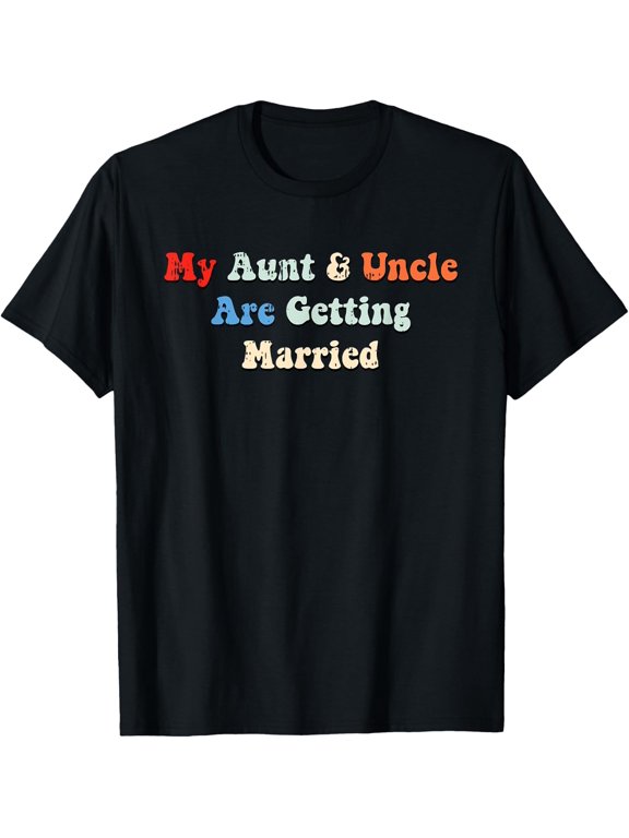 Aunt And Uncle Wedding T-Shirt
