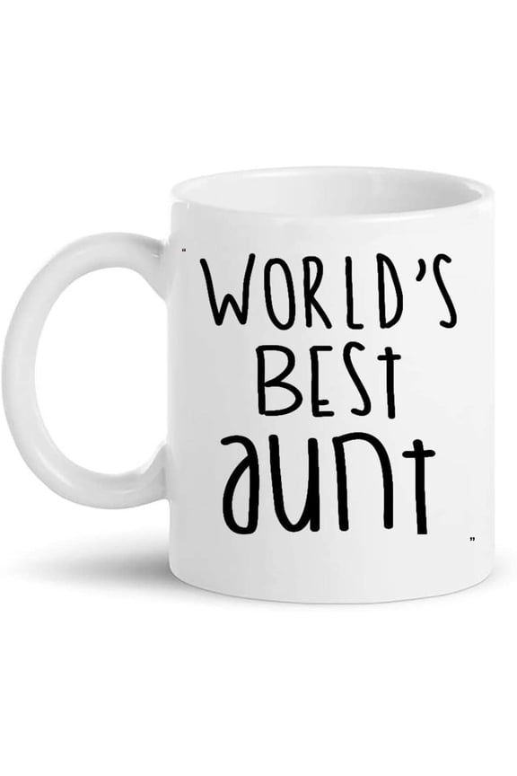 Aunt Auntie Mug 11Oz Cup - Aunt Best Aunt Womens for Women Girl Mother Day Shirt Uncle Gift 11Oz Coffee Cup T-Shirt