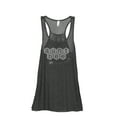 thumbnail image 1 of Aunt Bee Women's Fashion Sleeveless Flowy Racerback Workout Yoga Tank Top Charcoal Grey Small, 1 of 3