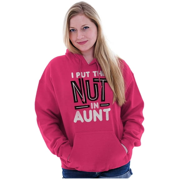 Aunt Cute Funny Cool Crazy Auntie Women Plus Size Hoodie Brisco Brands 2X