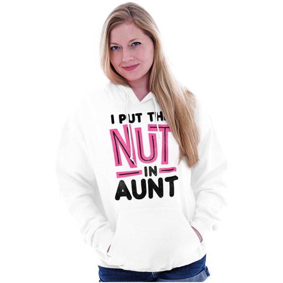 Aunt Cute Funny Cool Crazy Auntie Hoodie Sweatshirt Women Brisco Brands M