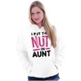 thumbnail image 1 of Aunt Cute Funny Cool Crazy Auntie Hoodie Sweatshirt Women Brisco Brands S, 1 of 6