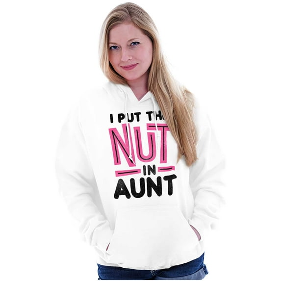 Aunt Cute Funny Cool Crazy Auntie Hoodie Sweatshirt Women Brisco Brands S