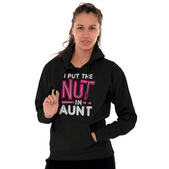 Aunt Cute Funny Cool Crazy Auntie Hoodie Sweatshirt Women Brisco Brands X