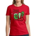 thumbnail image 1 of Aunt Elf Family Christmas Print for Her Christmas Shirt for Women - S M L XL 2XL 3XL Xmas Graphic Tee - Holiday Tee Christmas Shirts Ladies Top Gift, 1 of 2