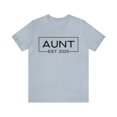 thumbnail image 1 of Aunt Est 2025 Women's Shirt, Aunt Pregnancy Announcement 2025, 1 of 4