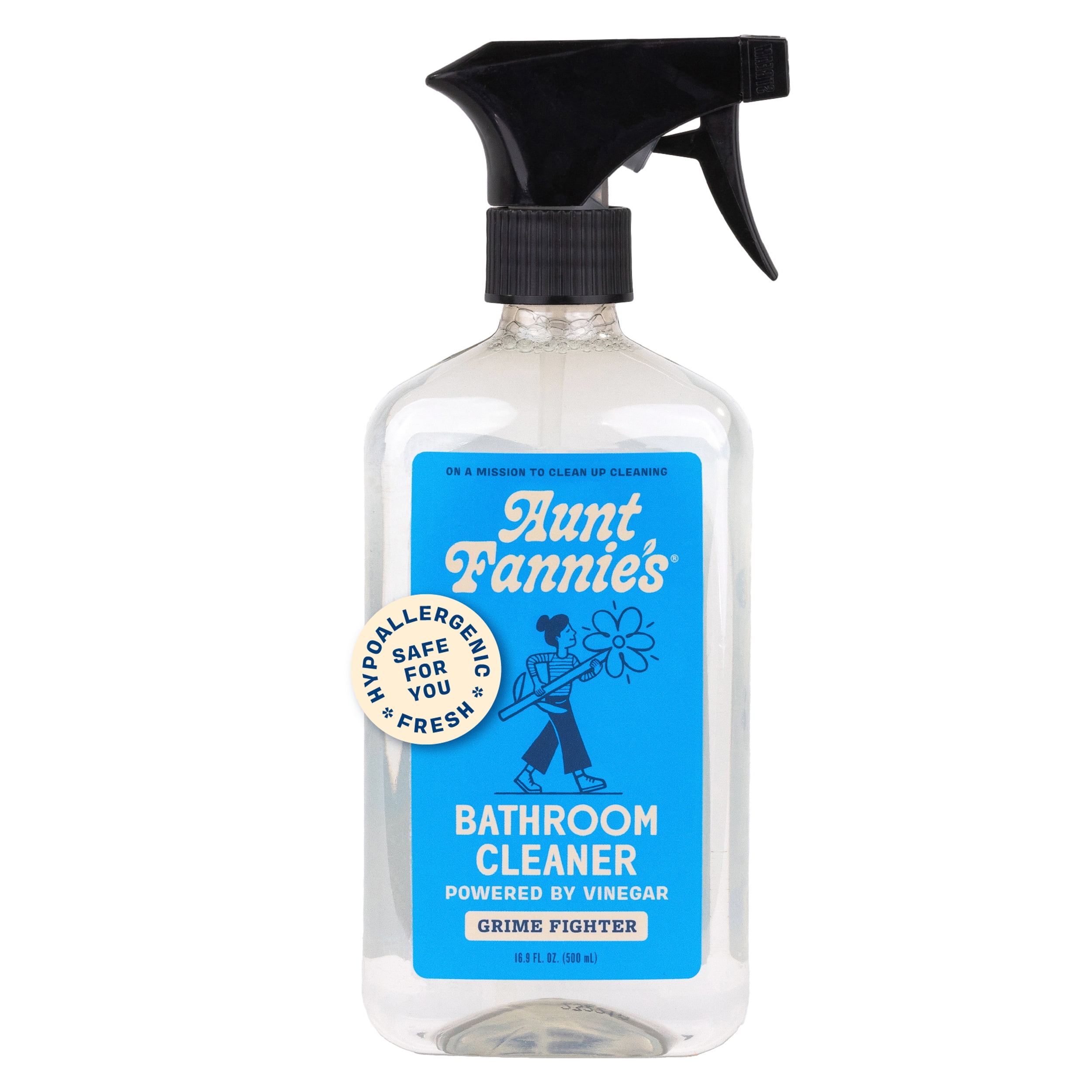 Aunt Fannie’s All-Purpose Vinegar Bathroom Cleaner Spray, 16.9 oz ...