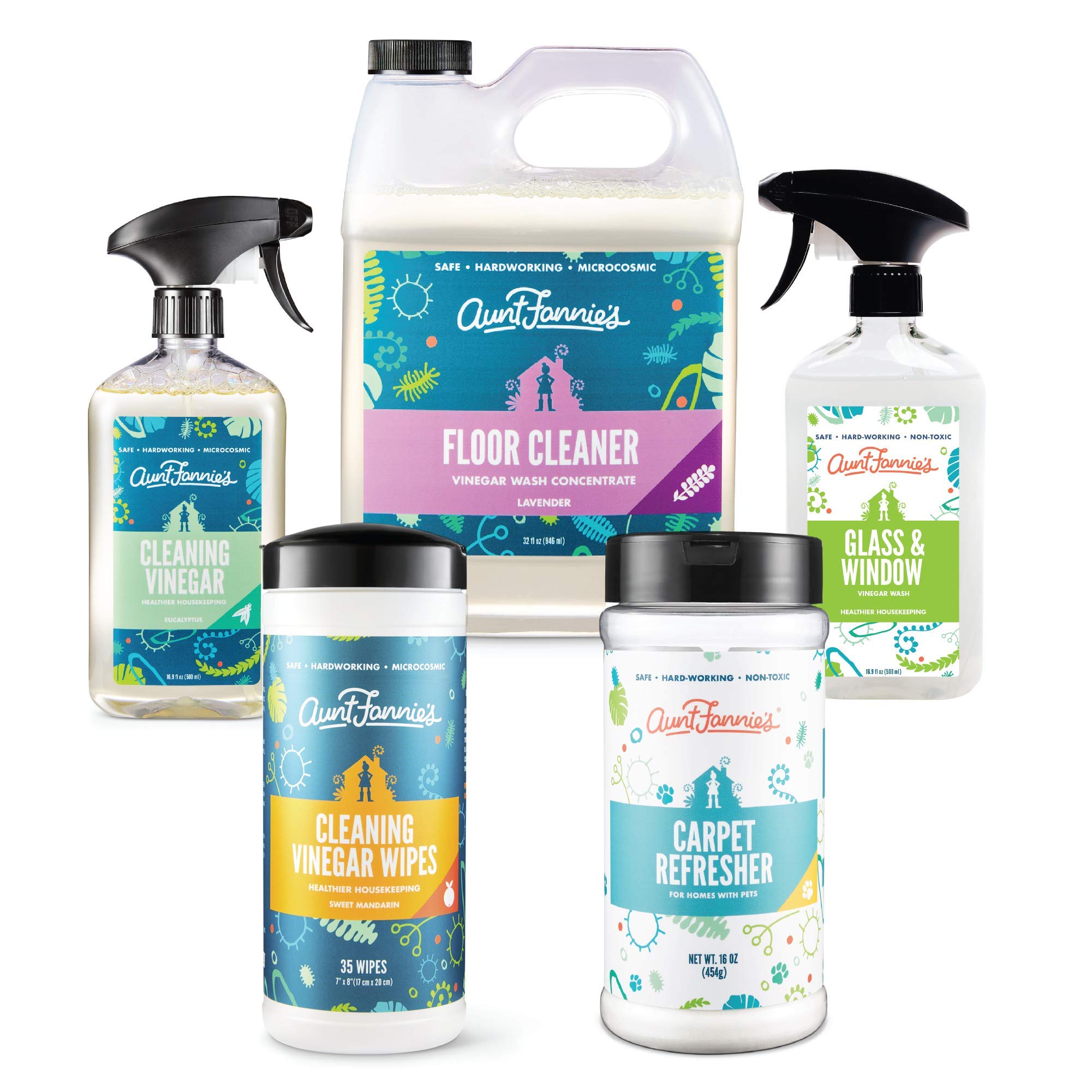 Aunt Fannie's Complete Home Cleaning Bundle Transform Your Space with