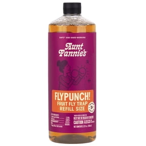 Aunt Fannies FlyPunch! Fruit Fly Trap Refill, 32 oz