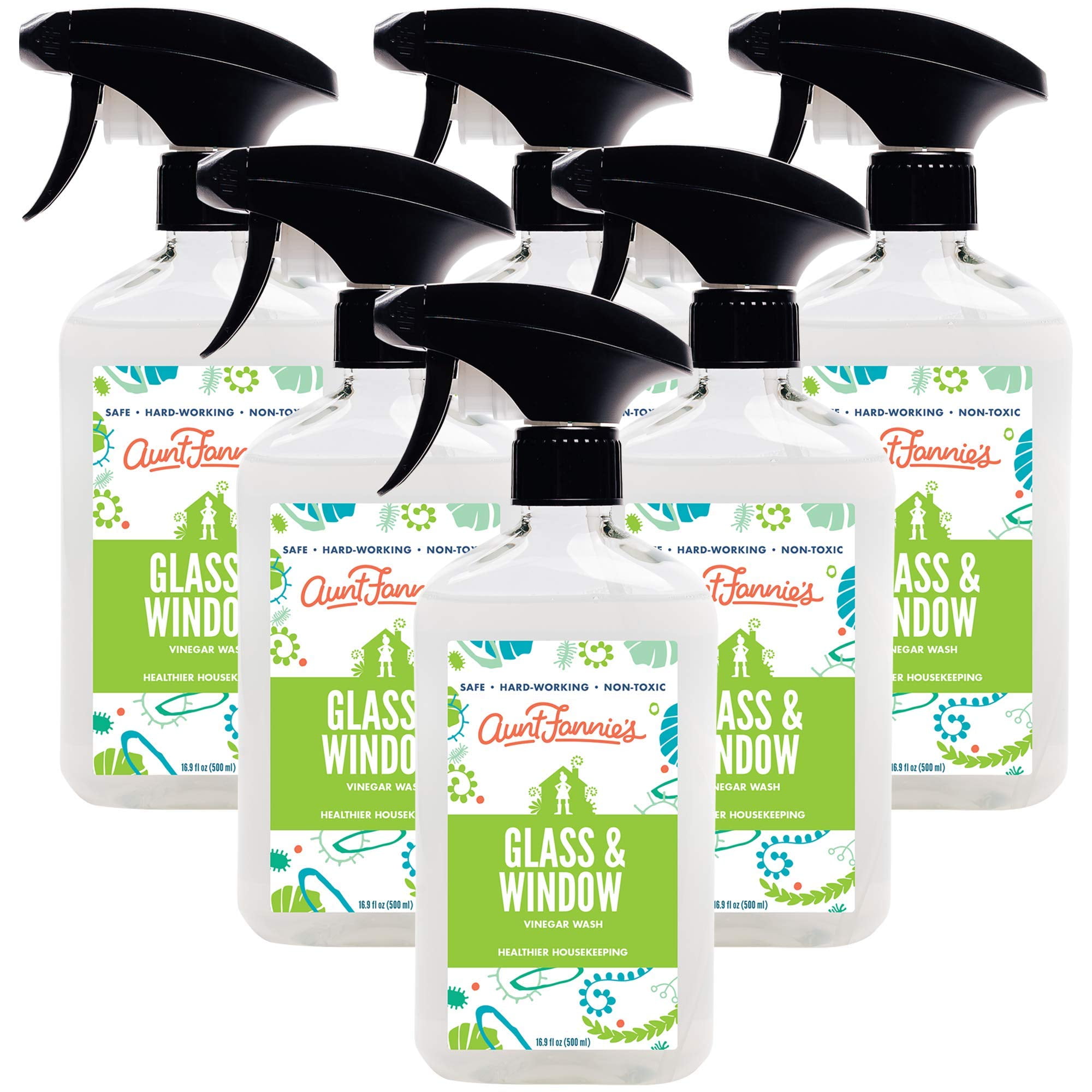 Aunt Fannie's Vinegar Wash The Ultimate StreakFree Glass Cleaner 6