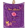 thumbnail image 1 of Aunt Gifts for Aunt from Niece/Nephew, Auntie Gift Ideas, Aunt Birthday Gifts for Aunt, Happy Birthday Gifts Ideas for Aunt, Holiday, Christmas, Thanksgiving Gifts for Her, 50x60(I Love You), 1 of 6