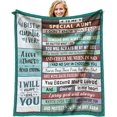 thumbnail image 1 of Aunt Gifts - Best Aunt Ever Gifts for Mothers Day - Aunt Gifts from Niece Flannel Throw Blanket 60 x 50 inch - Gifts for Aunt from Nephew - Aunt Birthday Gift - Best Aunt Gift Blanket from Niece, 1 of 6