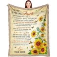 thumbnail image 1 of Aunt Gifts, Best Gifts for Aunt Blanket, Aunt Gifts from Niece, Aunt Birthday Gift, Best Aunt Ever Gifts, Auntie Gifts from Niece, Funny Aunt Gift Throw Blankets 60x50 Inch, 1 of 6