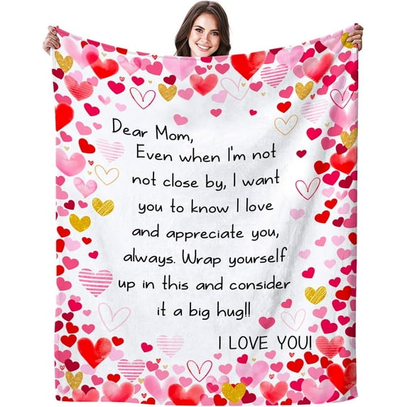 Aunt Gifts Blanket,Aunt Heart Blanket Gifts from Niece or Nephew,Aunt Birthday Gifts,I Love You Aunt Gift Ideas,Super Warm Soft Flannel Throw Blanket 50"x40"