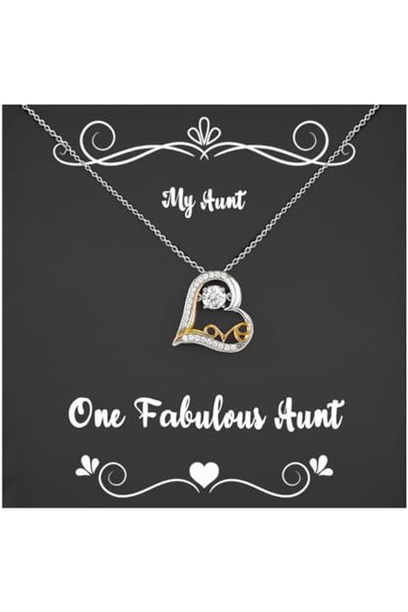 Aunt Gifts For, One Fabulous Aunt, Unique Idea Aunt Love Dancing Necklace, Jewelry From Niece, Funny aunt gifts, Auntie gifts, Gifts for aunts, Gift ideas for aunts, Unique gifts for aunts,