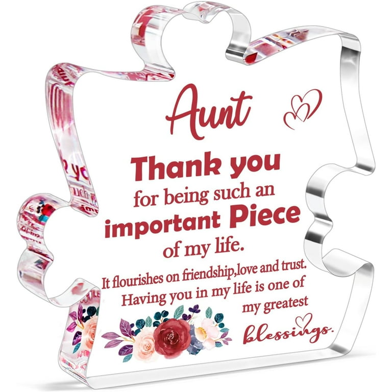 Aunt Gifts From Niece Nephew, Auntie Mother'S Day Birthday Present