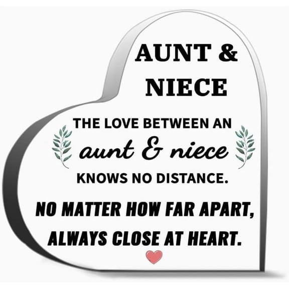 Aunt Gifts Gifts For Aunt Gifts For Aunts From Niece Aunt Gifts From Niece Best Auntie Ever Gifts Th For Friends, Gifts For Family Coworker Home Decorative Signs 4X4In