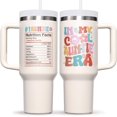 thumbnail image 1 of Aunt Gifts Mothers Day Gift from Niece Nephew - 40 OZ Tumbler Best Aunts Gifts for Auntie - In My Cool Auntie Era Insulated Cup with Handle Unique Funny Birthday Gift for Women, New Auntie, Aunt to Be, 1 of 6