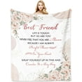 thumbnail image 1 of Aunt Gifts from Niece Nephew, Gifts for Aunt Blanket 60"x50", Aunt Birthday Gift, Best Aunt Ever Gifts, Auntie Gifts from Niece, Aunt Gift Ideas for Mother's Day Christmas, to My Aunt Throw Blankets, 1 of 6