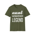 thumbnail image 1 of Aunt Godmom Legend for a Favorite Aunt Family Baptism Unisex T-Shirt, 1 of 4