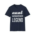 thumbnail image 1 of Aunt Godmom Legend for a Favorite Aunt Family Baptism Unisex T-Shirt, 1 of 4