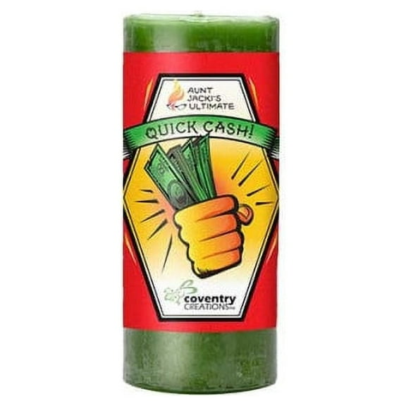 Aunt Jacki's Ultimate Quick Cash Candle