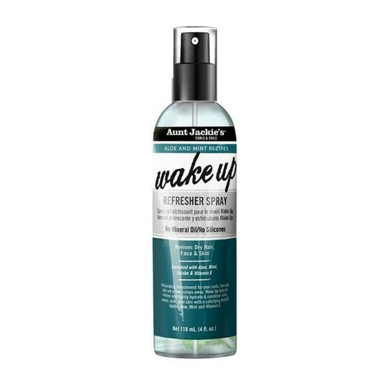 AUNT JACKIE'S Aloe & Mint Wake Up Refresher Spray (4oz) AUNT JACKIE'S Aloe & Mint Wake Up Refresher Spray (4oz)