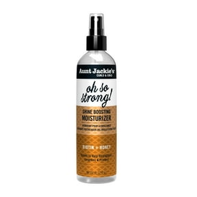 Aunt Jackies Braid and Twist Collection Oh So Strong Shine Boosting Moisturizer, 12 fl oz
