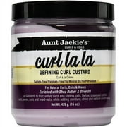 Aunt Jackie's Curl La La Moisturizing Shine Enhancing Hair Defining Custard Cream, 15 oz