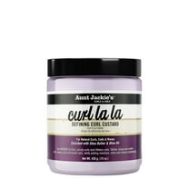 Aunt Jackie's Curl La La Moisturizing Shine Enhancing Hair Defining Custard Cream, 15 oz
