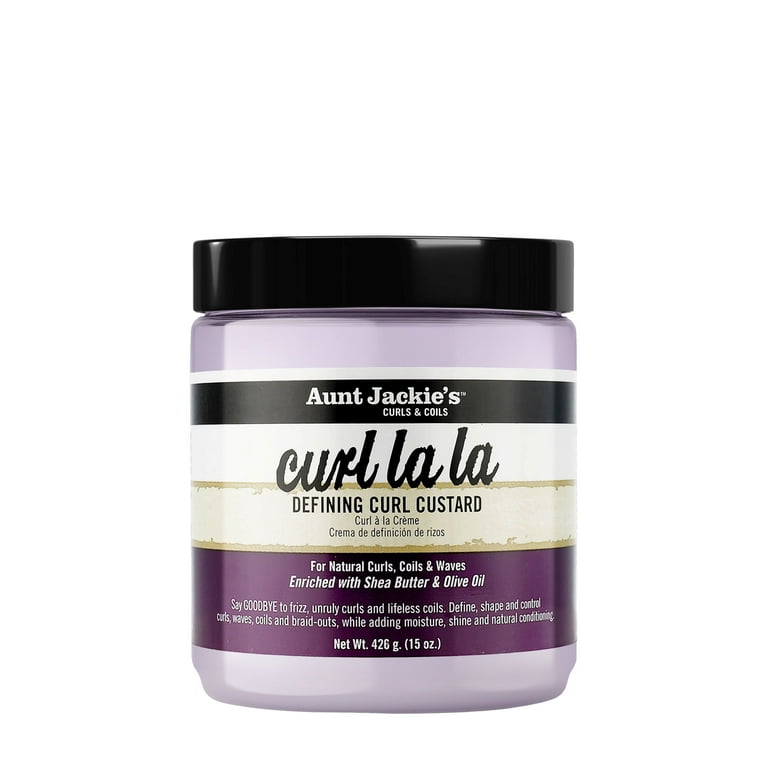 Aunt Jackie's Curl La La Defining Curl Custard Moisturizing Hair