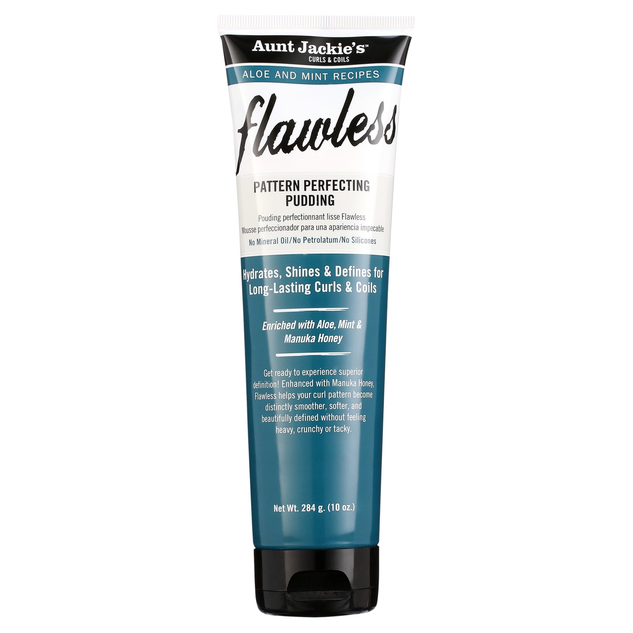 AUNT JACKIE'S Aloe & Mint Flawless Pattern Perfecting Pudding (10oz) AUNT JACKIE'S Aloe & Mint Flawless Pattern Perfecting Pudding (10oz)