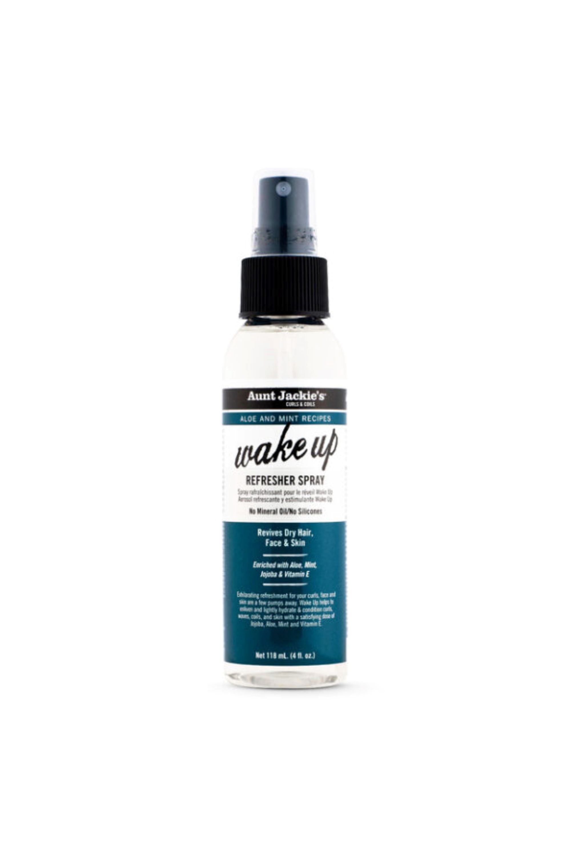 AUNT JACKIE'S Aloe & Mint Wake Up Refresher Spray (4oz) AUNT JACKIE'S Aloe & Mint Wake Up Refresher Spray (4oz)