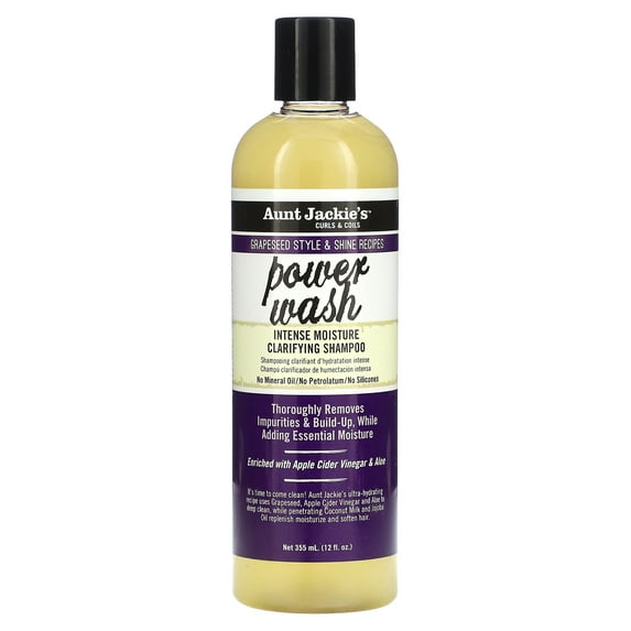 Aunt Jackie’s Power Wash Clarifying Shampoo 12 oz
