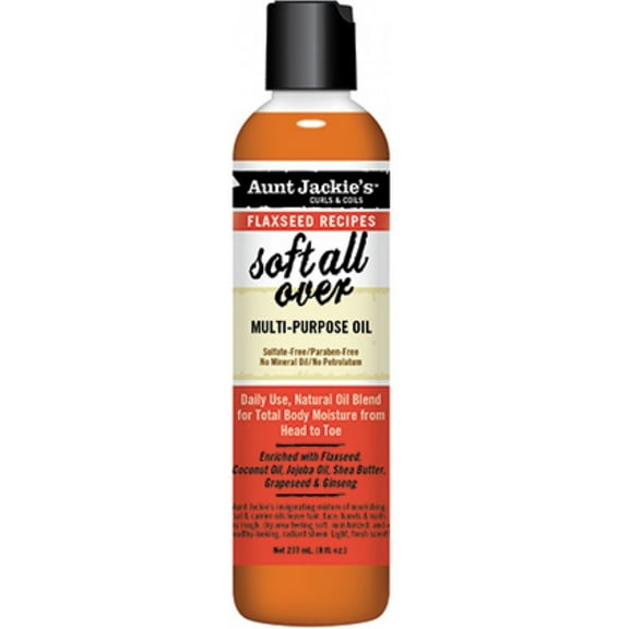 Aunt Jackie's Curls & Coils Soft All Over Multi Purpose Oil 8 oz
