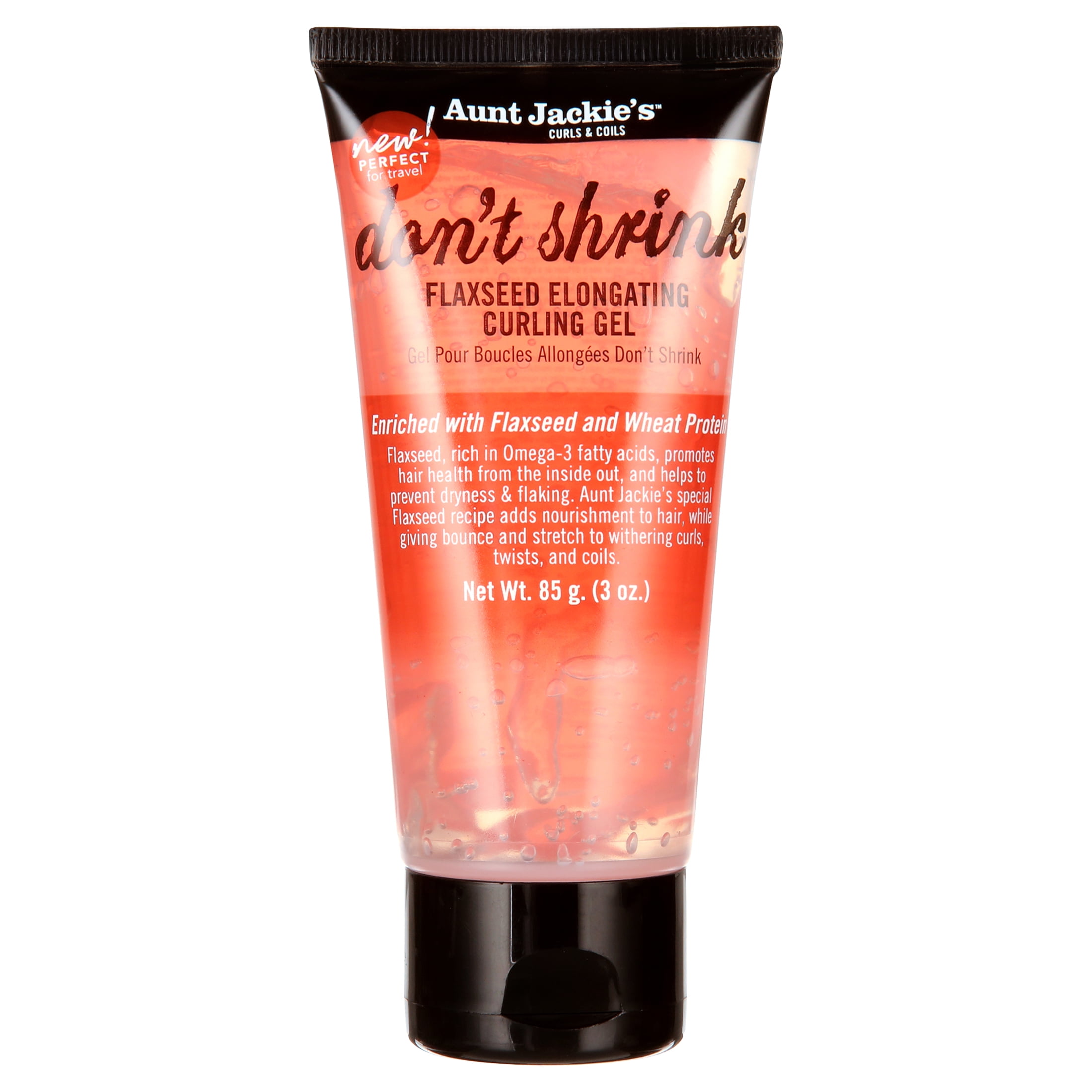 AUNT JACKIE'S Don't Shrink Flaxseed Elongating Curl Gel (3oz) AUNT JACKIE'S Don't Shrink Flaxseed Elongating Curl Gel (3oz)
