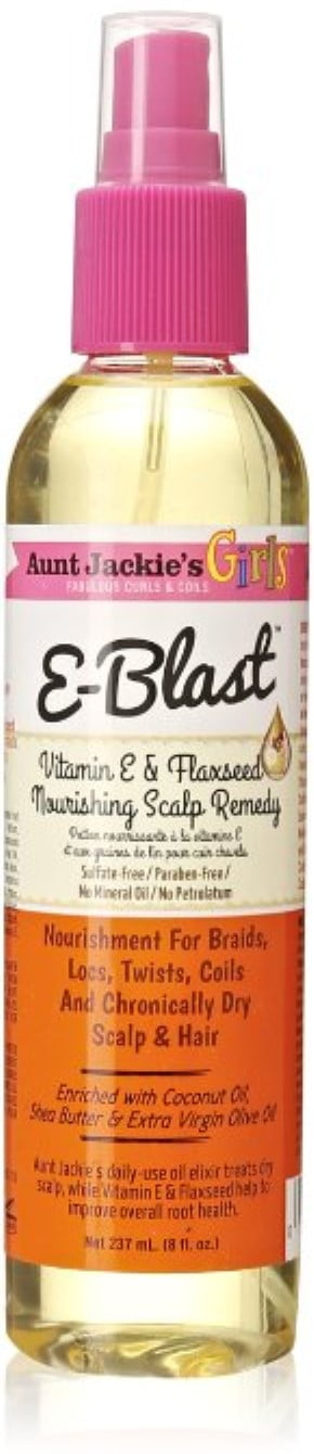 Aunt Jackie's Girls E-Blast Vitamin E & Flaxseed Nourishing Scalp Remedy, 8 oz (Pack of 2)